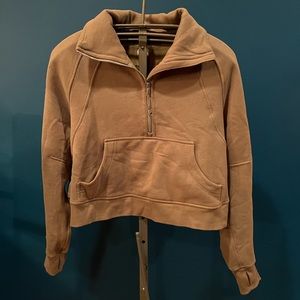Lululemon scuba quarter zip no hood